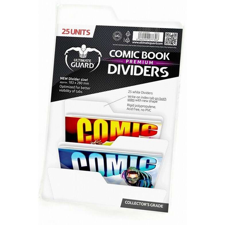Comic Book Dividers Premium Ultimate Guard Weiß