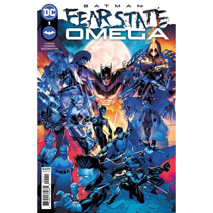 BATMAN FEAR STATE OMEGA #1 (ONE SHOT) CVR A JAMAL CAMPBELL
