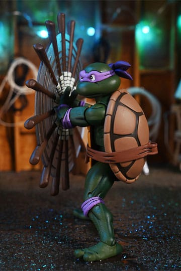 Teenage Mutant Ninja Turtles (Cartoon) Actionfigur Ultimate Donatello VHS 18 cm