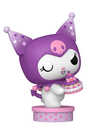 Hello Kitty and Friends POP! Vinyl Figur Kuromi with Cake (20th Anniversary) 9 cm