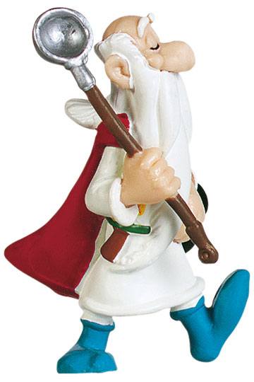 Asterix Figur Miraculix mit Kelle 8 cm