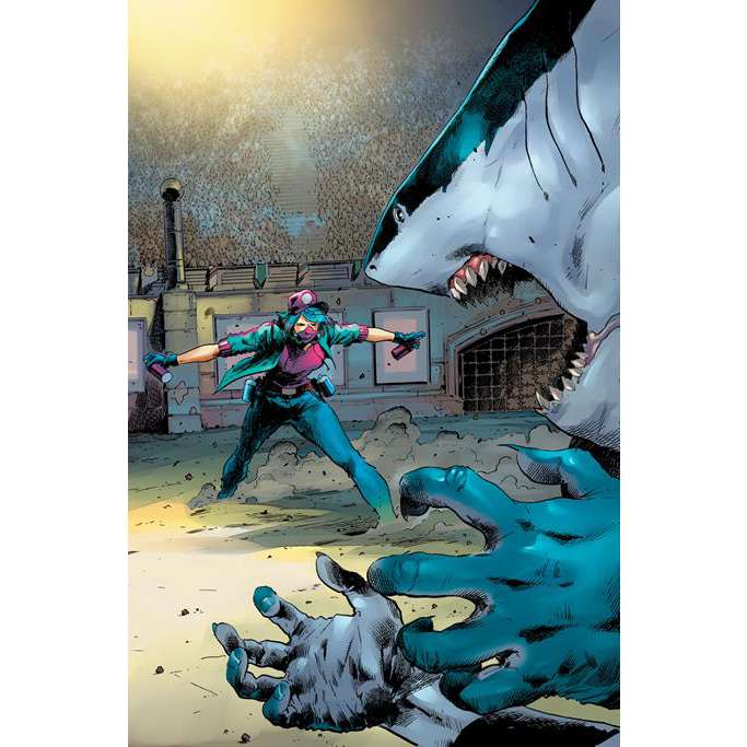 SUICIDE SQUAD KING SHARK #6 (OF 6) CVR A TREVOR HAIRSINE