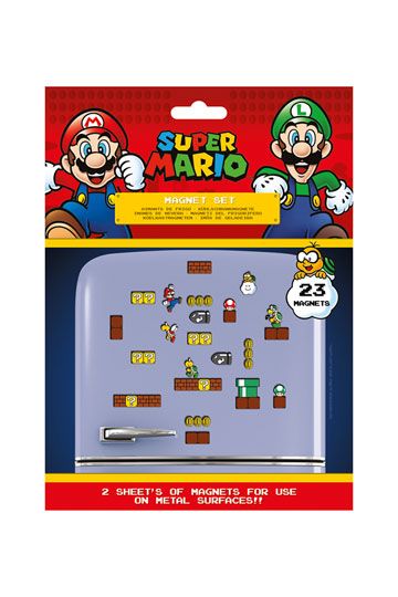 Super Mario Magnete Set Mushroom Kingdom
