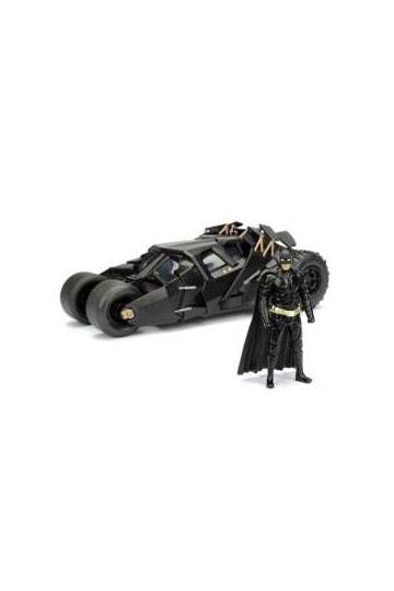 Batman The Dark Knight Diecast Modell 1/24 2008 Batmobile mit Figur