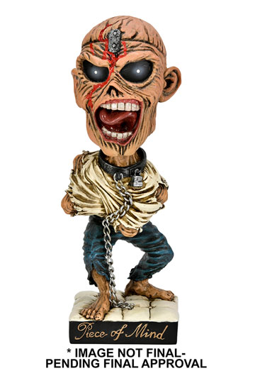 Iron Maiden Head Knocker Wackelkopf-Figur Piece of Mind Eddie 20 cm