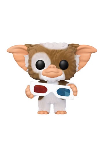 Gremlins POP! Movies Vinyl (Exc) Figur Gremlin with 3D Glasses Flocked 9 cm