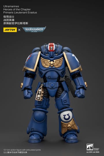 Warhammer 40k Actionfigur 1/18 Ultramarines Heroes of the Chapter Primaris Lieutenant Eras