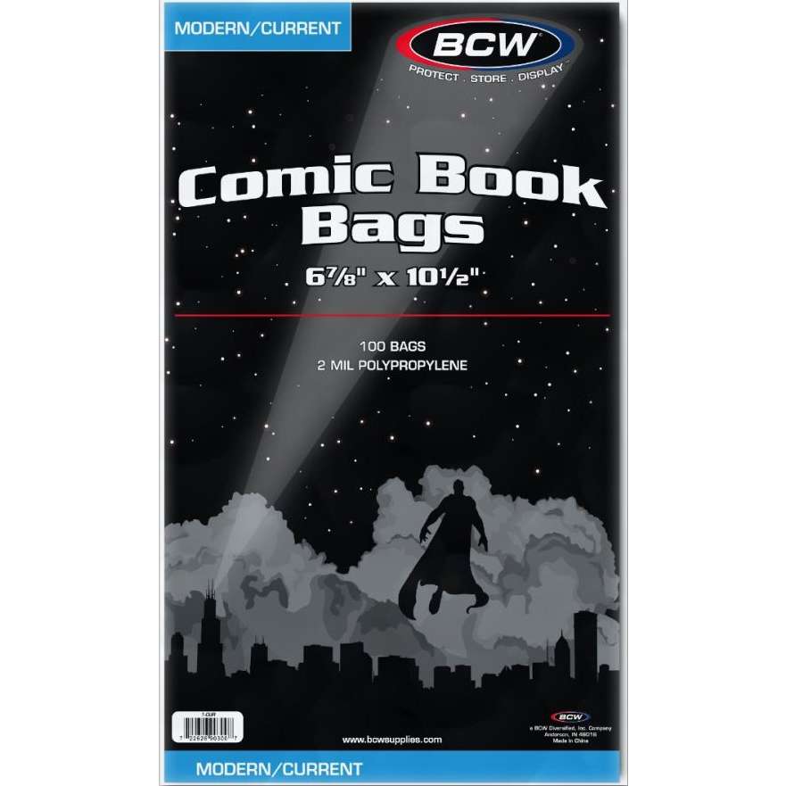 Comic Book Bags Modern/Current