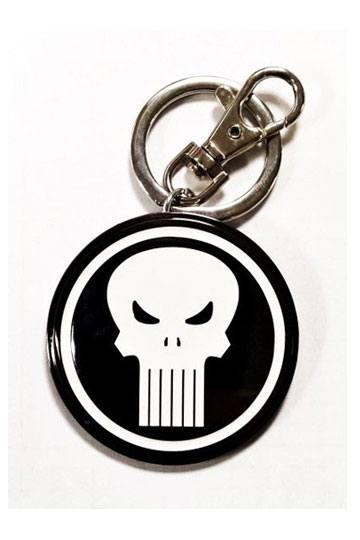 Marvel Comics Metall-Schlüsselanhänger Punisher Logo