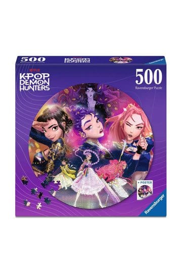 KPop Demon Hunters Rundpuzzle For the fans! (500 Teile)