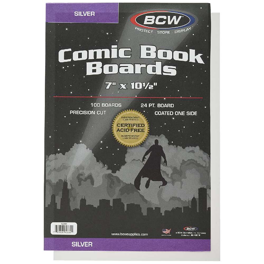 Comic Book Boards Silver