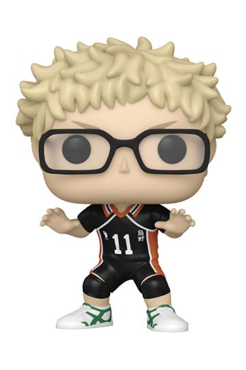 Haikyu!! POP! Animation Vinyl Figur Tsukishima 9 cm