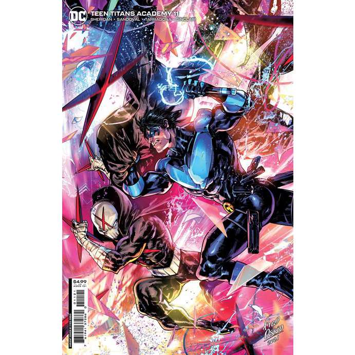 TEEN TITANS ACADEMY #11 CVR B FICO OSSIO CARD STOCK VAR
