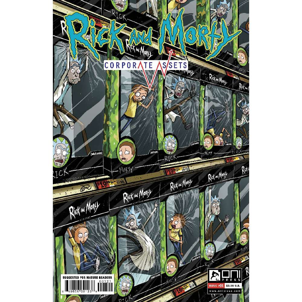 RICK AND MORTY CORPORATE ASSESTS #1 CVR B LEE
