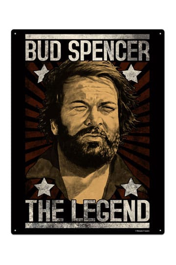 Bud Spencer Blechschild The Legend 20 x 30 cm