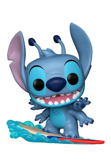 Lilo & Stitch POP! Vinyl Figur Stitch on Surfboard Exclusive Edition 9 cm