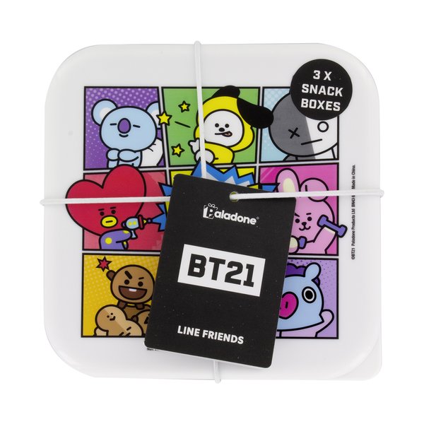 BT21 Snackboxen - 3er Set
