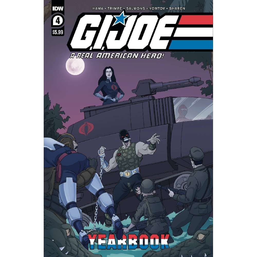 GI JOE A REAL AMERICAN HERO YEARBOOK #4