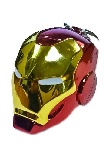 Marvel Comics Metall-Schlüsselanhänger Iron Man Helm