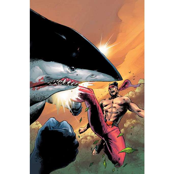 SUICIDE SQUAD KING SHARK #5 (OF 6) CVR A TREVOR HAIRSINE