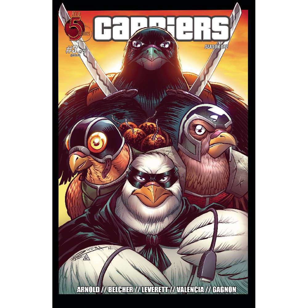 CARRIERS #3 CVR B RIVERA & ZALDIVAR