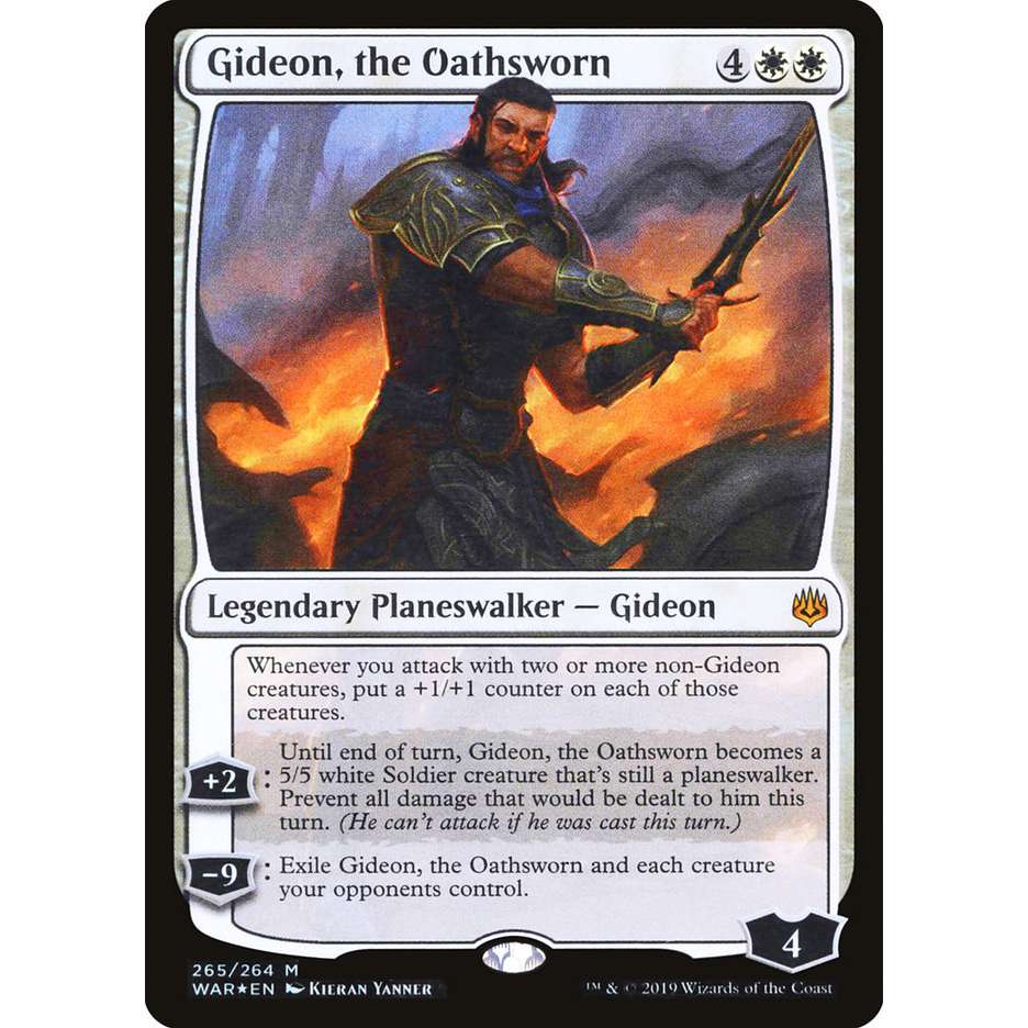 War of the Spark - Gideon Planeswalker Deck - EN