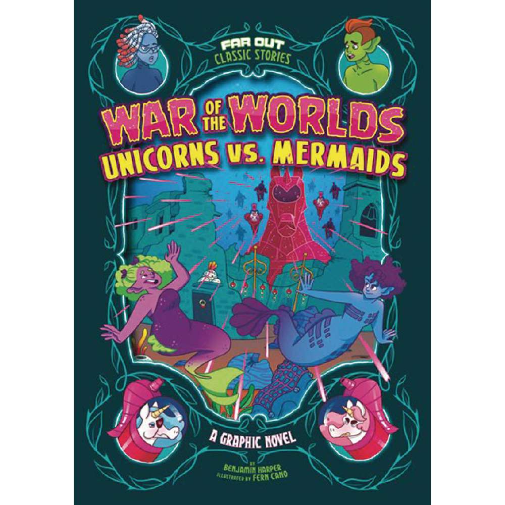 FAR OUT CLASSICS WAR OF WORLDS UNICORNS VS. MERMAIDS (C: 0-1