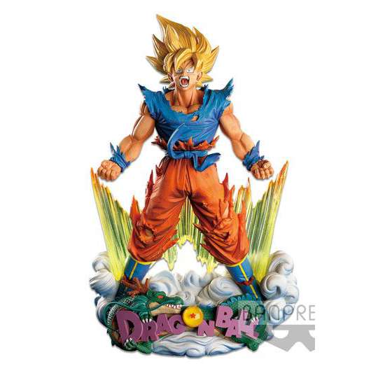 Dragonball Z Master Stars Diorama The Son Goku The Brush 18 cm