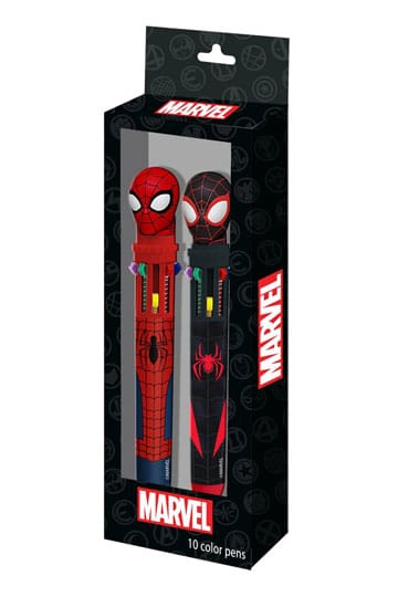 Spider-Man Zehnfarbkugelschreiber 2-er Pack