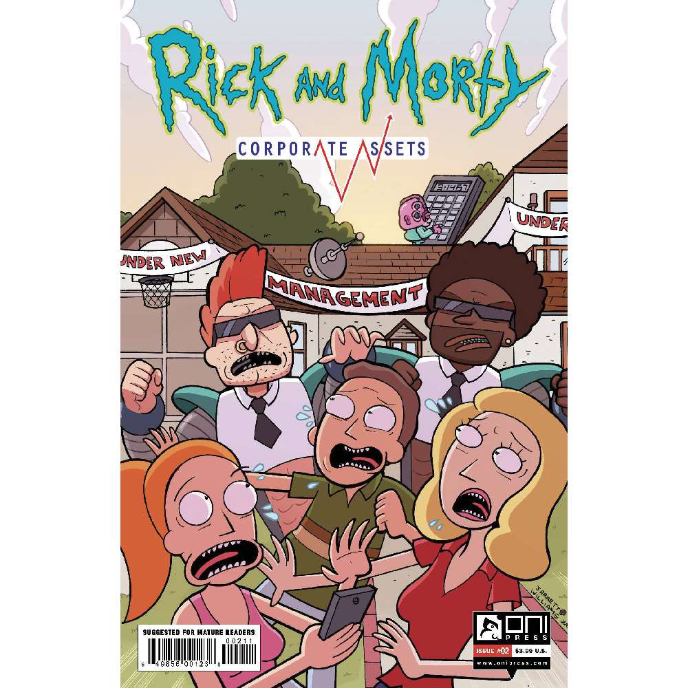 RICK AND MORTY CORPORATE ASSESTS #2 CVR A WILLIAMS