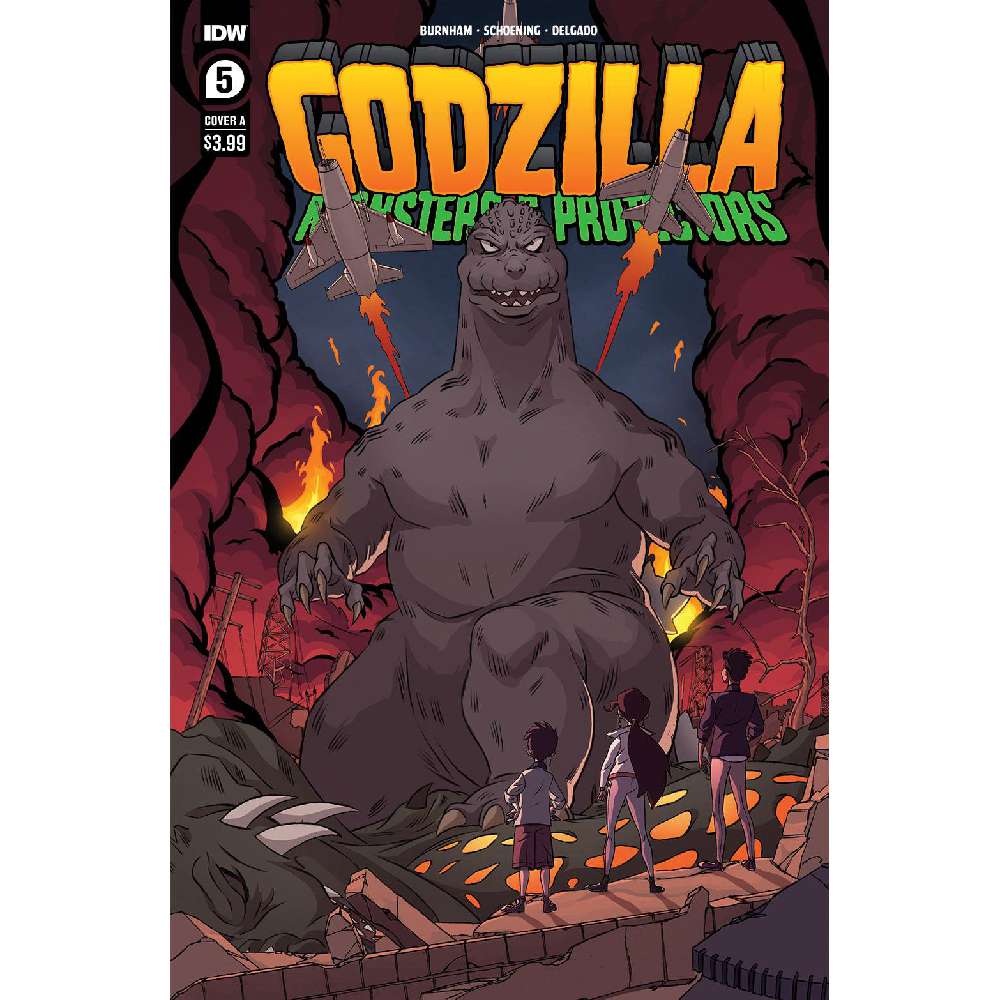 GODZILLA MONSTERS and PROTECTORS #5 (OF 5) CVR A SCHOENING