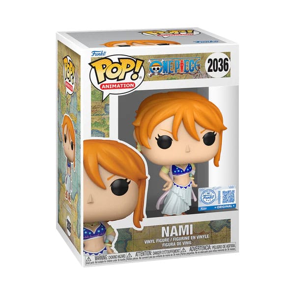 One Piece POP! Animation Vinyl Figuren OP- Nami (Alabasta) 9 cm