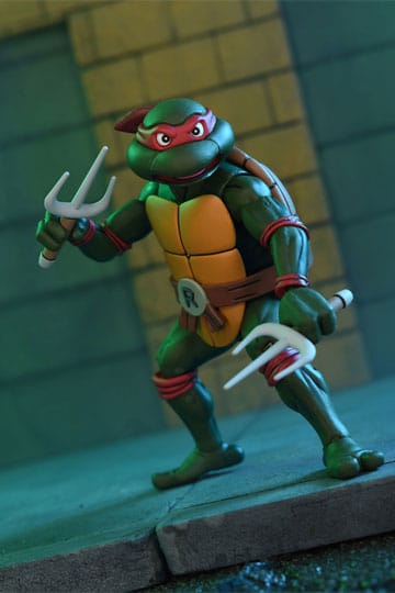 Teenage Mutant Ninja Turtles (Cartoon) Actionfigur Ultimate Raphael VHS 18 cm