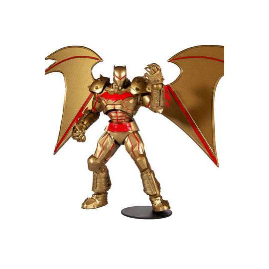 DC Multiverse Actionfigur Batman Hellbat Suit (Gold Edition) 18 cm