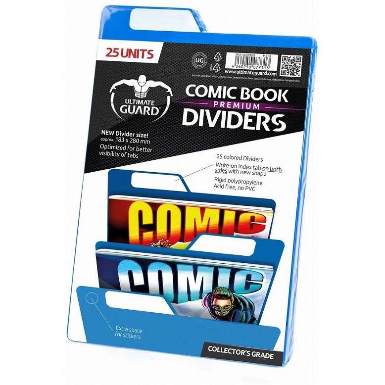 Comic Book Dividers Premium Ultimate Guard Blau