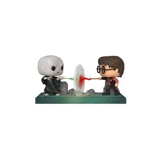 Harry Potter POP! Movie Moment Vinyl Figur Harry VS Voldemort 9 cm