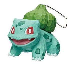 Pokémon Schlüsselanhänger Holzoptik Bisasam